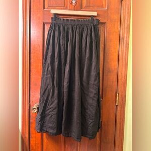 DIMANCHE VTG 90s Crinkle cotton elastic waist. Size L Made in India